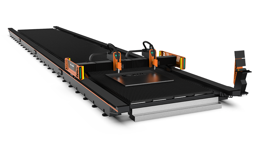 地軌式大幅面光纖激光切割機(jī)